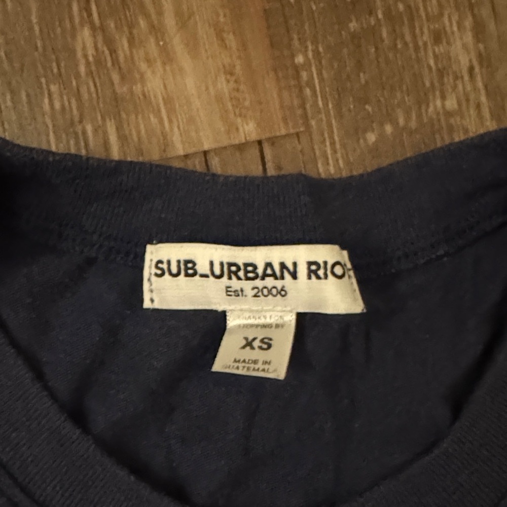 Sub_Urban Riot Navy Graphic Tank - Picture 2 of 3